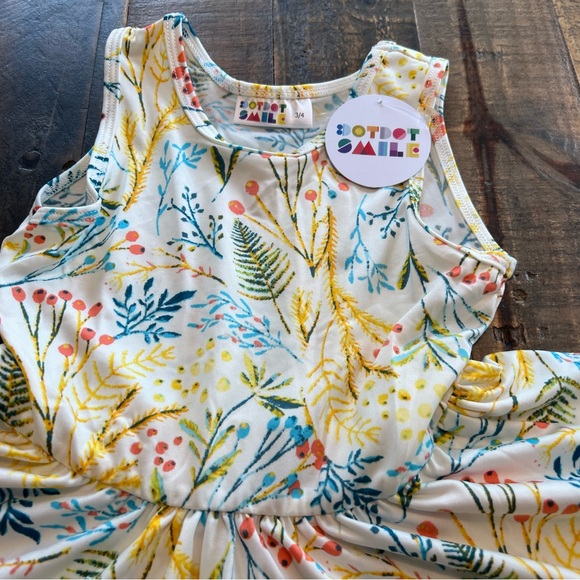Dot Dot Smile size 3/4 girls tank twirl dress new - Picture 3 of 3